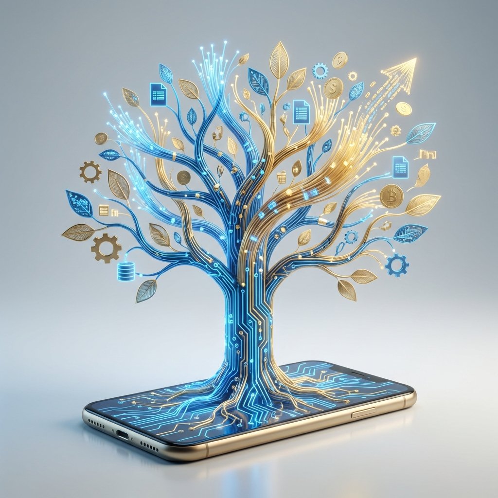 Business/informative/Service App Mockup